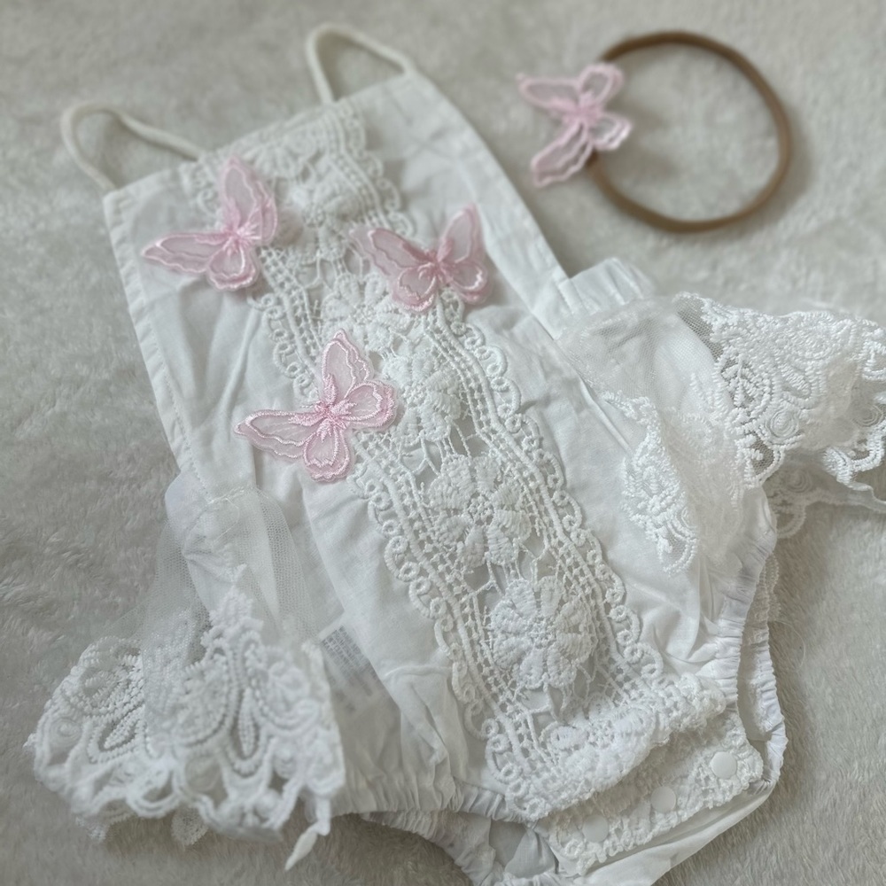 Baby Onesie with Headband